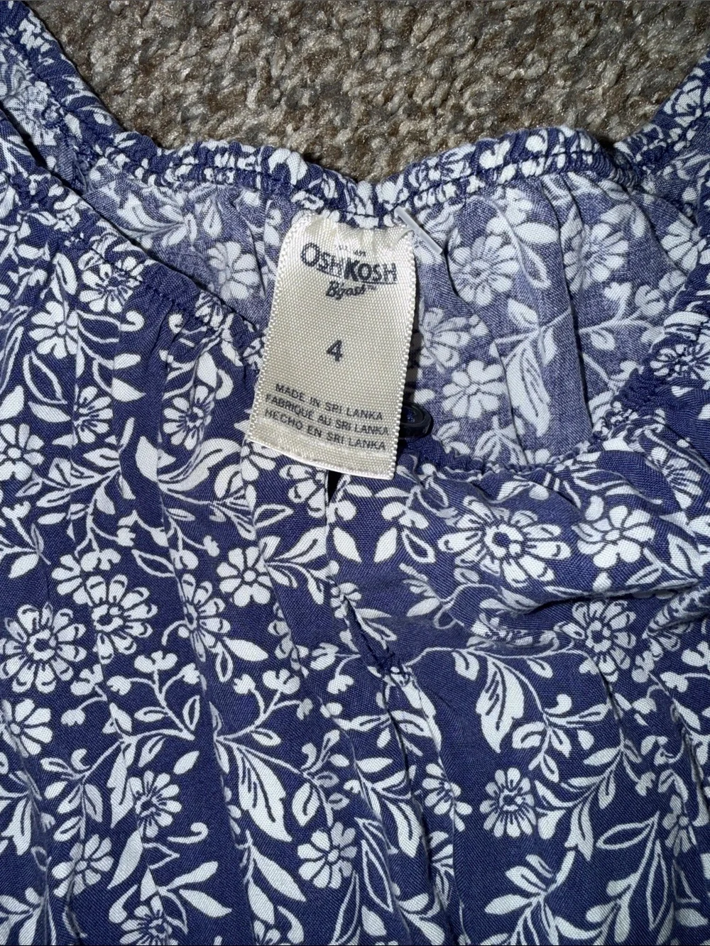 🛍 CUTE LITTLE GIRLS OSHKOSH  DRESS SIZE 4🛍